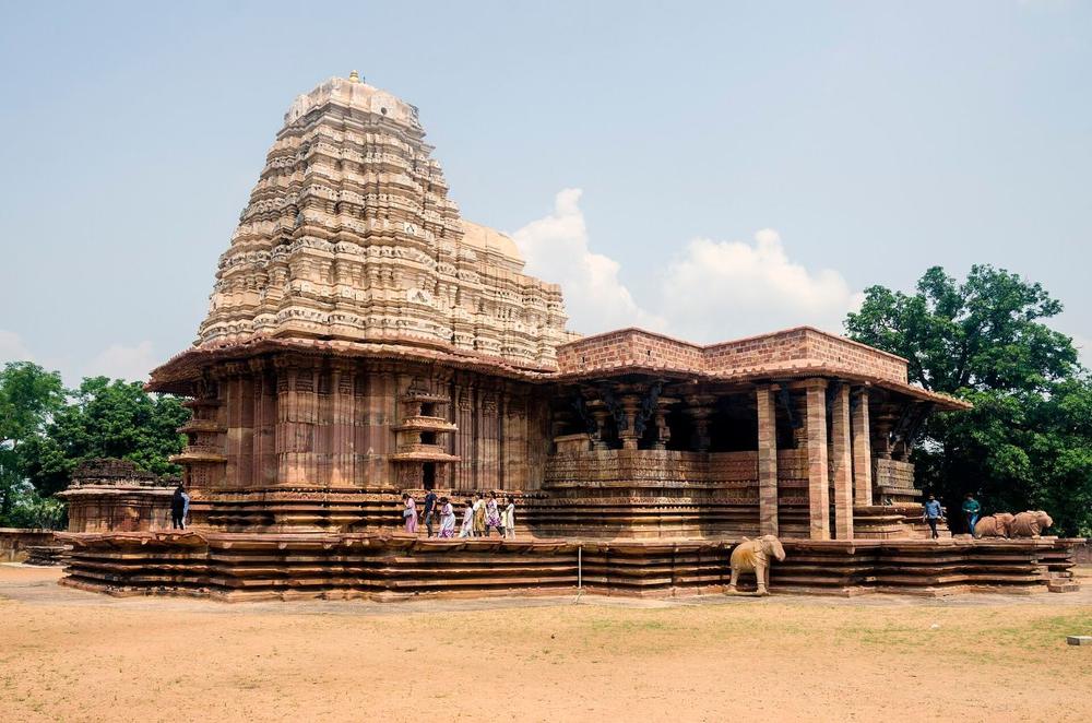 The Ramappa temple, a UNESCO World Heritage Site near Warangal
